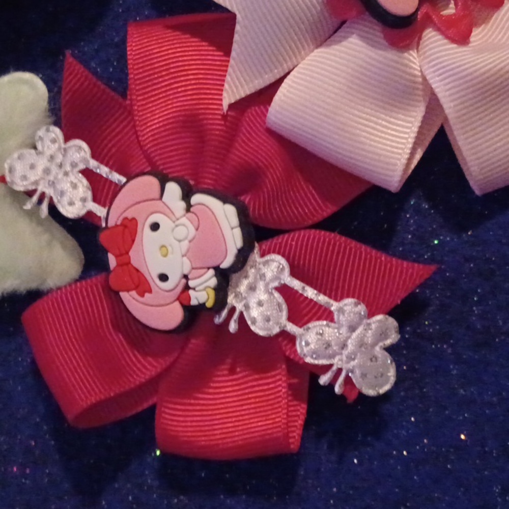 HELLO KITTY barrettes lot #2